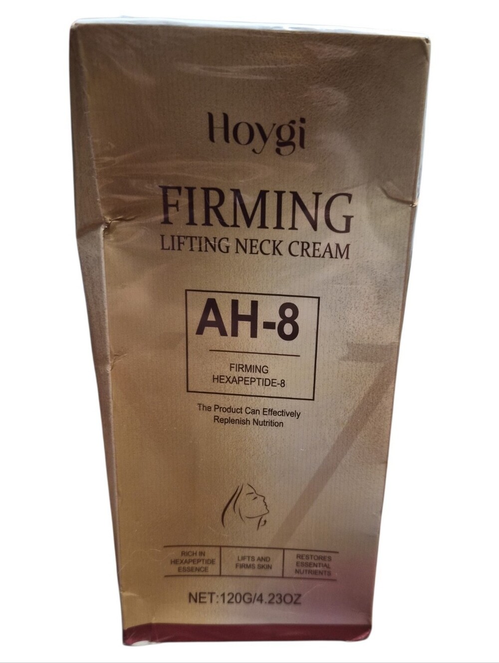 Hoygi AH-8 Firming Lifting Neck Cream Hexapeptide-8 120g New Sealed